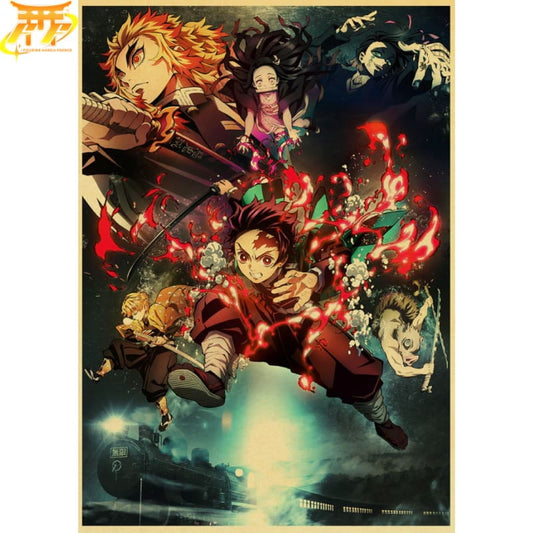 Poster Oändliga tåget-arken ”Del 1” – Demon Slayer™