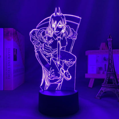 Power 3D-lampa – Chainsaw Man™