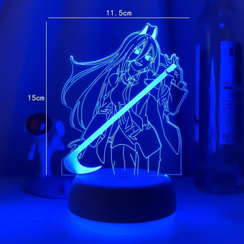 Power ”Bloddemonen” 3D-lampa – Chainsaw Man™