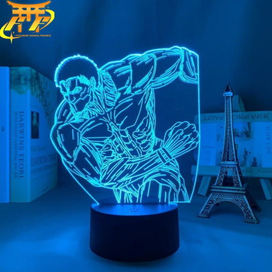 Reiner Braun Armored Titan 3D-lampa - Attack on Titan™
