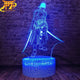 Roronoa Zoro 3D-lampa – One Piece™