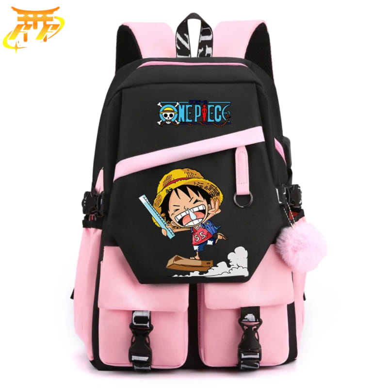 Rosa Luffy Ryggsäck – One Piece™