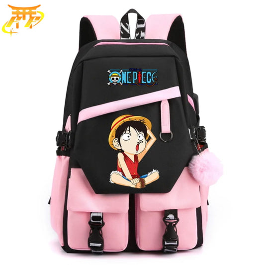 Rosa Luffy ryggsäck – One Piece™