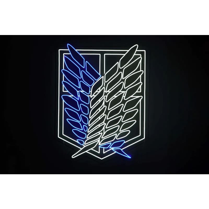 SNK Utforskningsbataljonen Neonskylt - Attack on Titan™