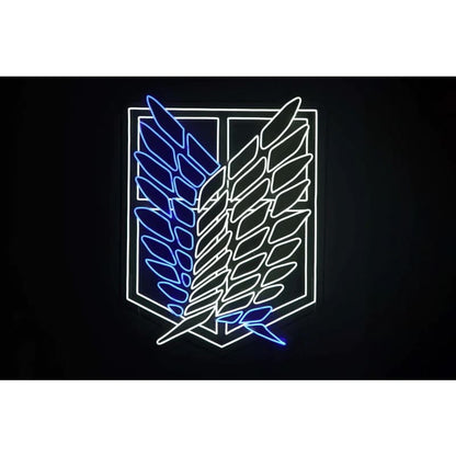 SNK Utforskningsbataljonen Neonskylt - Attack on Titan™