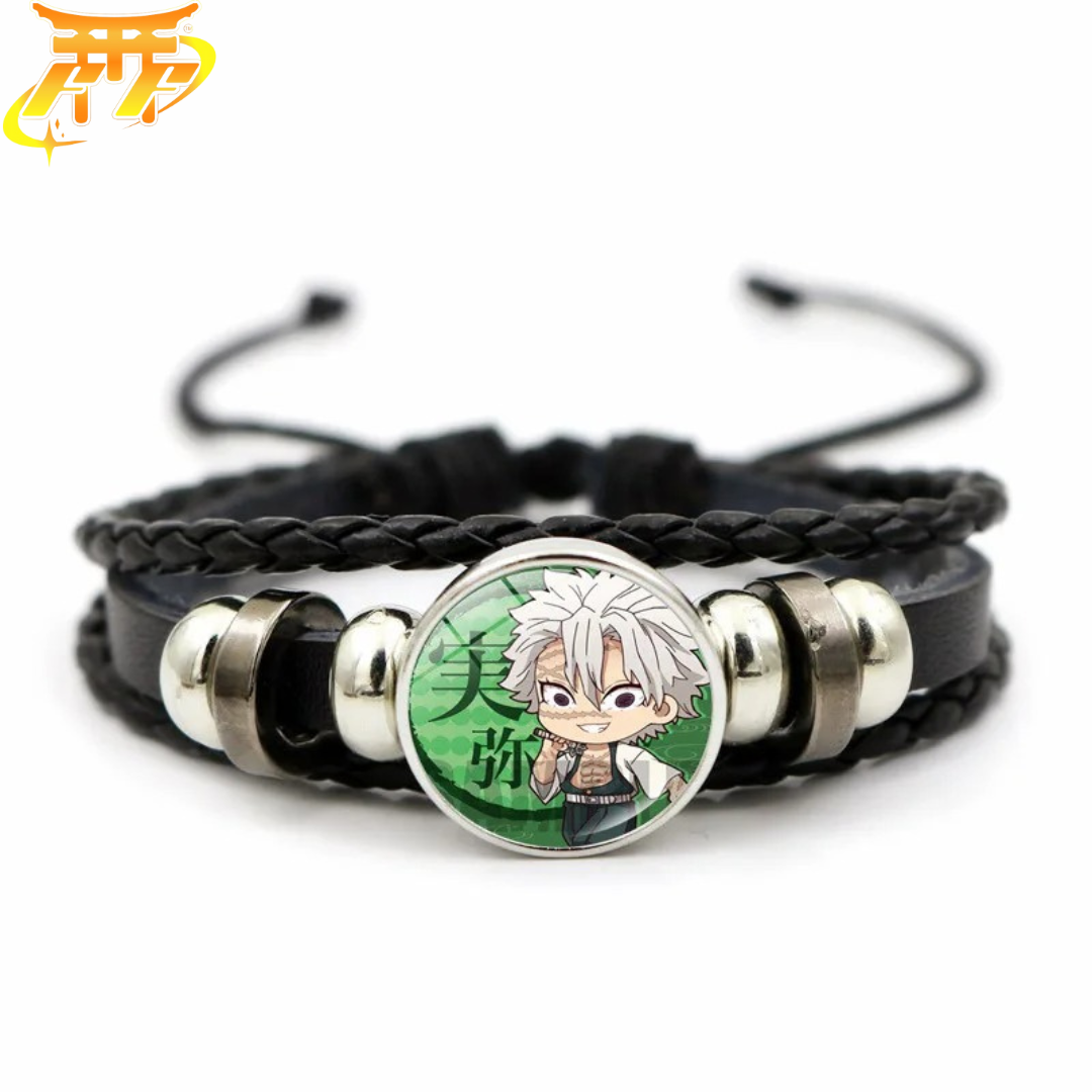 Sanemi Shinazugawa Armband "Chibi-stil Vindens pelare" – Demon Slayer™