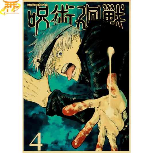 Satoru Gojo ”Sex ögon” Poster – Jujutsu Kaisen™