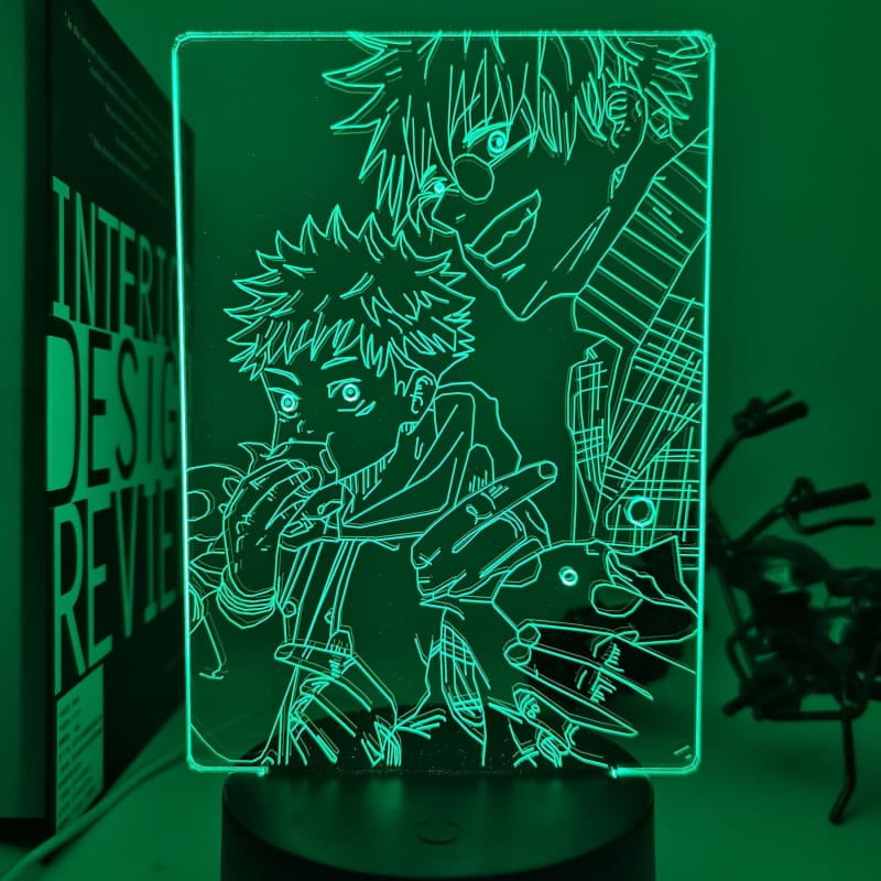 Satoru Gojo & Yuji Itadori 3D-lampa – Jujutsu Kaisen™