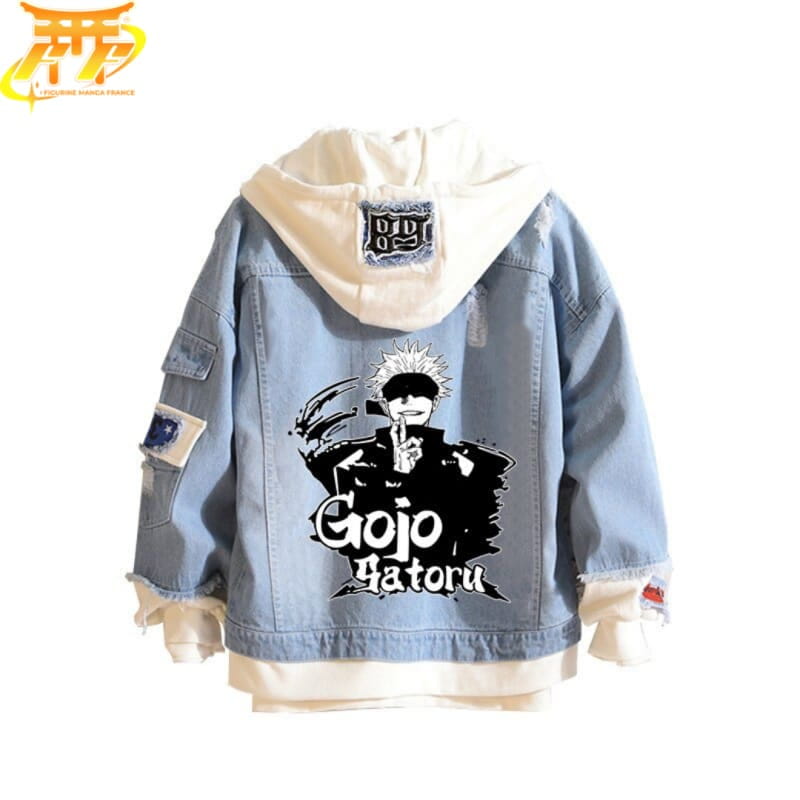 Satoru Gojo jeansjacka – Jujutsu Kaisen™