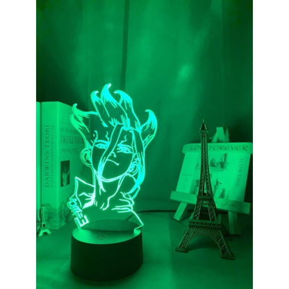 Senku Ishigami 3D-lampa – Dr. Stone™