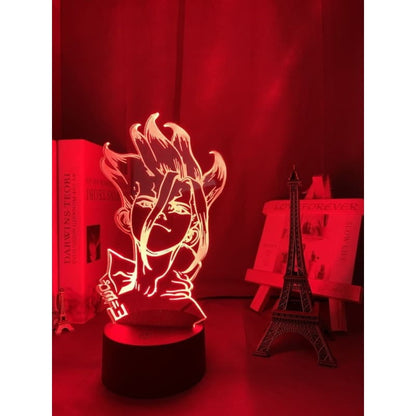 Senku Ishigami 3D-lampa – Dr. Stone™