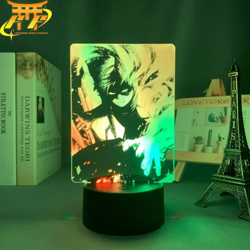 Shoto Todoroki tvåfärgad 3D-lampa – My Hero Academia™