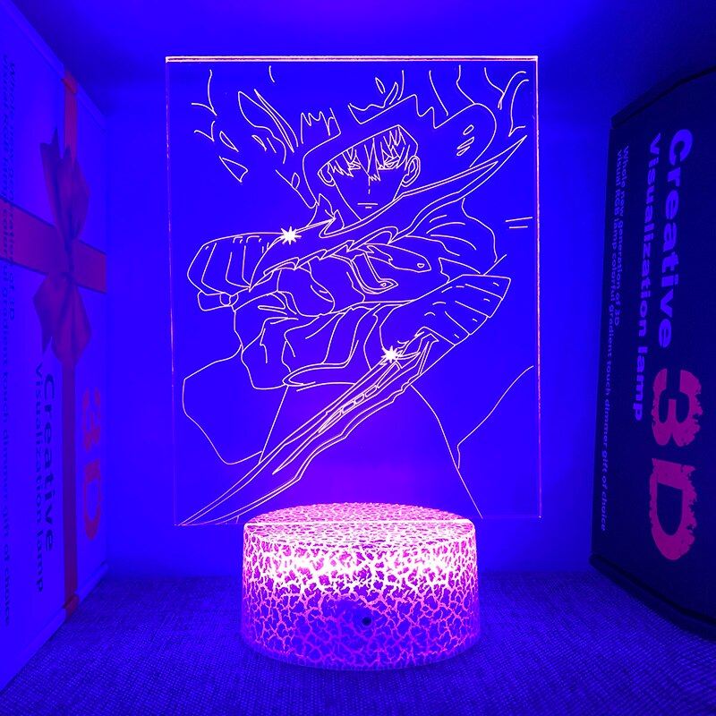 Skuggornas kung 3D-lampa – Solo Leveling™