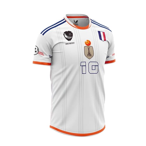 Son Goku Frankrike Fotbollströja - Dragon Ball Z™