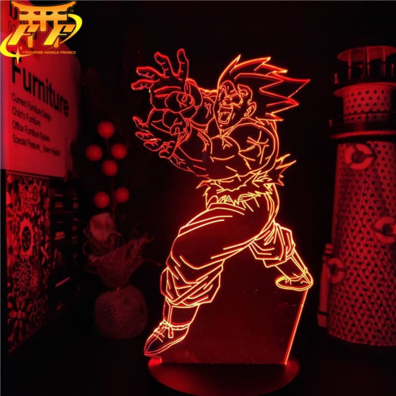 Son Goku Kaiôken 3D-lampa – Dragon Ball Z™