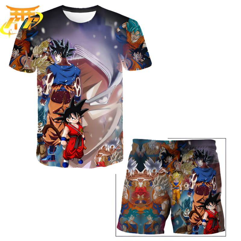 Son Goku Pyjamas med Shorts – Dragon Ball Z™