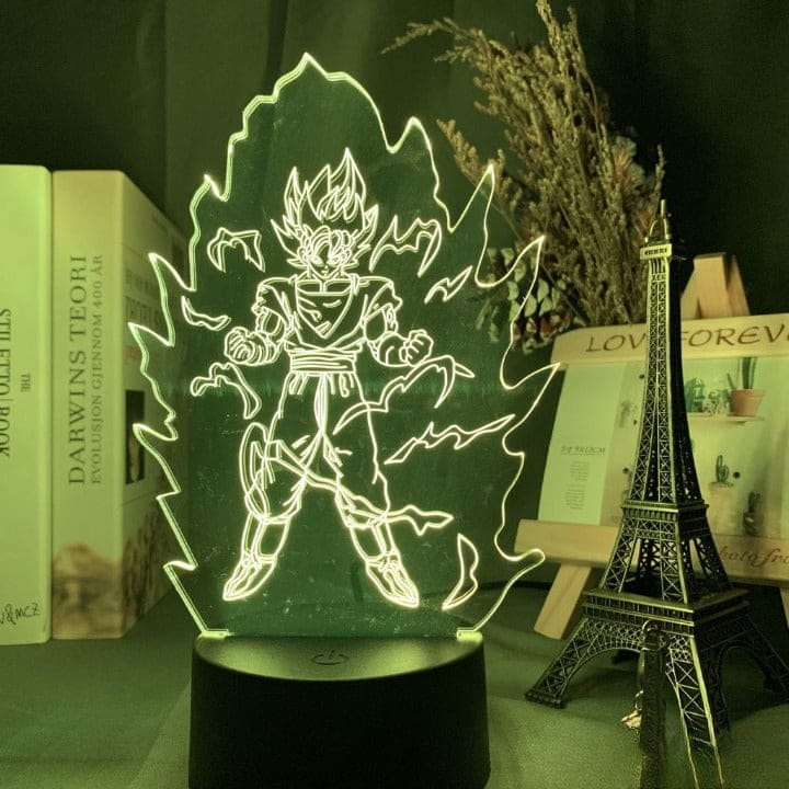 Son Goku SSJ2 3D-lampa – Dragon Ball Z™