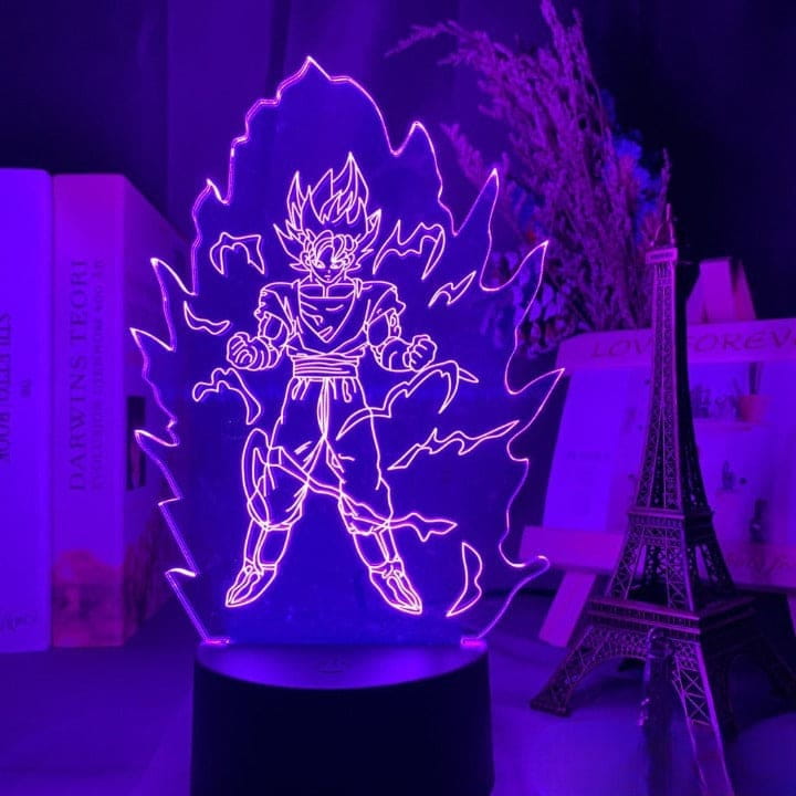 Son Goku SSJ2 3D-lampa – Dragon Ball Z™