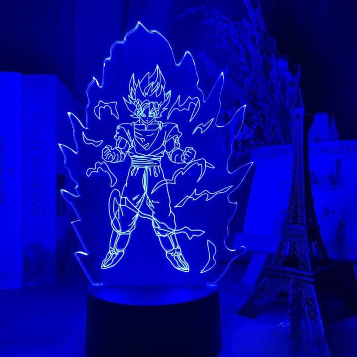 Son Goku SSJ2 3D-lampa – Dragon Ball Z™