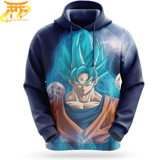 Son Goku ”Super Saiyan Blue” Tröja – Dragon Ball Z™