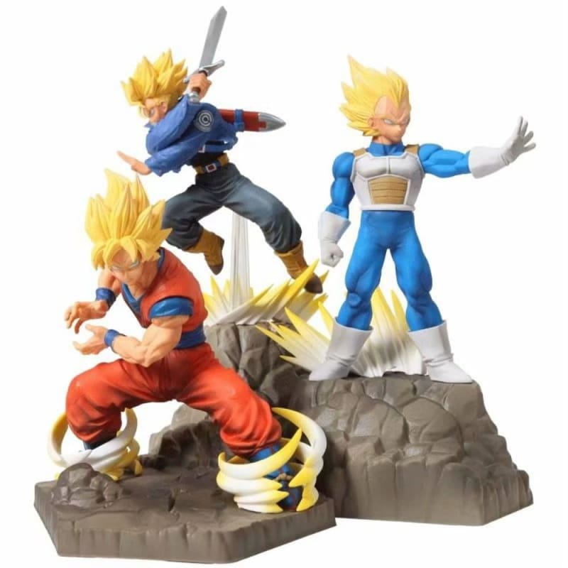 Son Goku, Vegeta och Trunks Figur – Dragon Ball Z™