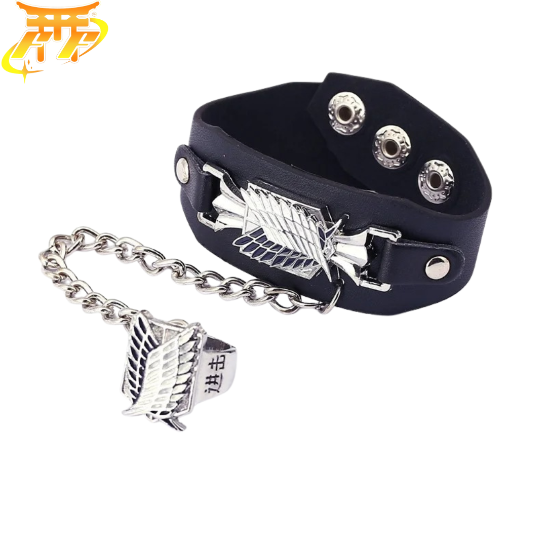 ”Spaningslegionen” Armband & Ring – Attack on Titan™