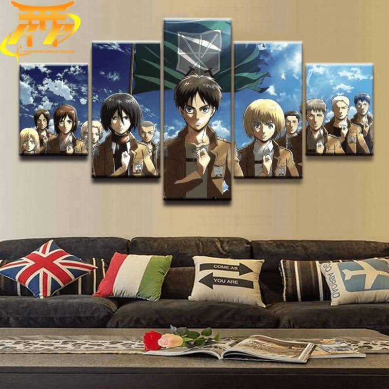 Spejarlegionen tavla - Attack on Titan™