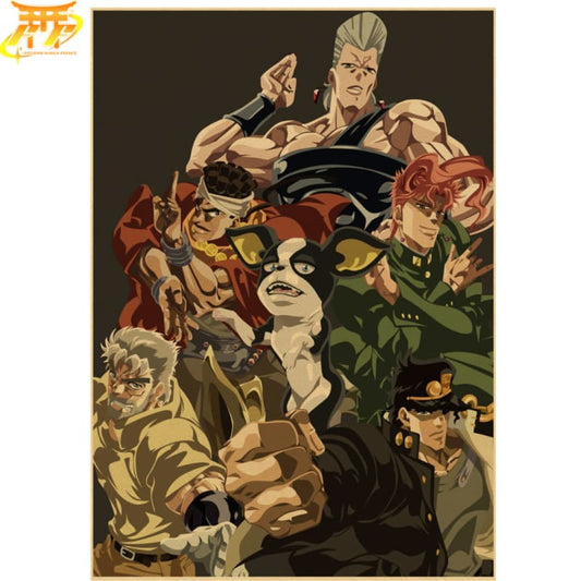 Stardust Crusaders Poster – JoJo’s Bizarre Adventure™