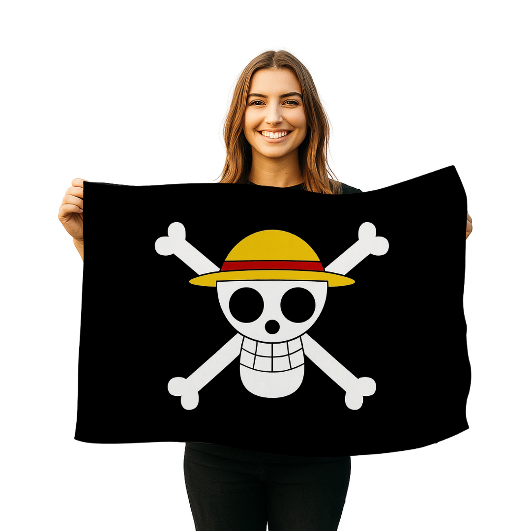 Straw Hat Pirates Flagga – One Piece™
