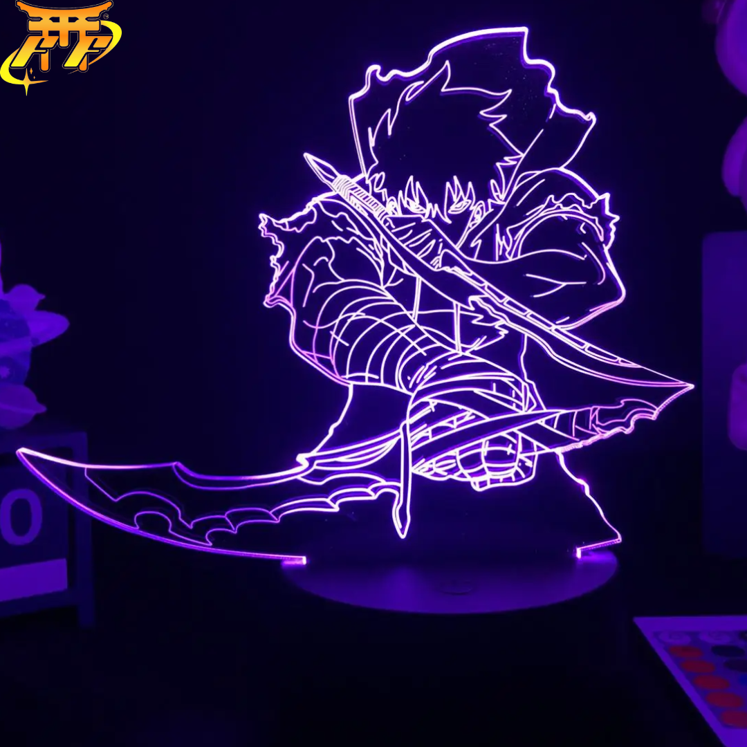 Sung Jin-Woo 3D-lampa – Solo Leveling™