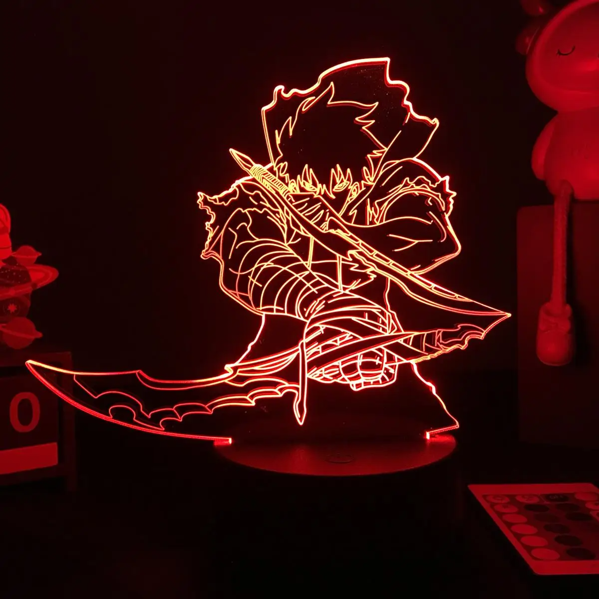 Sung Jin-Woo 3D-lampa – Solo Leveling™