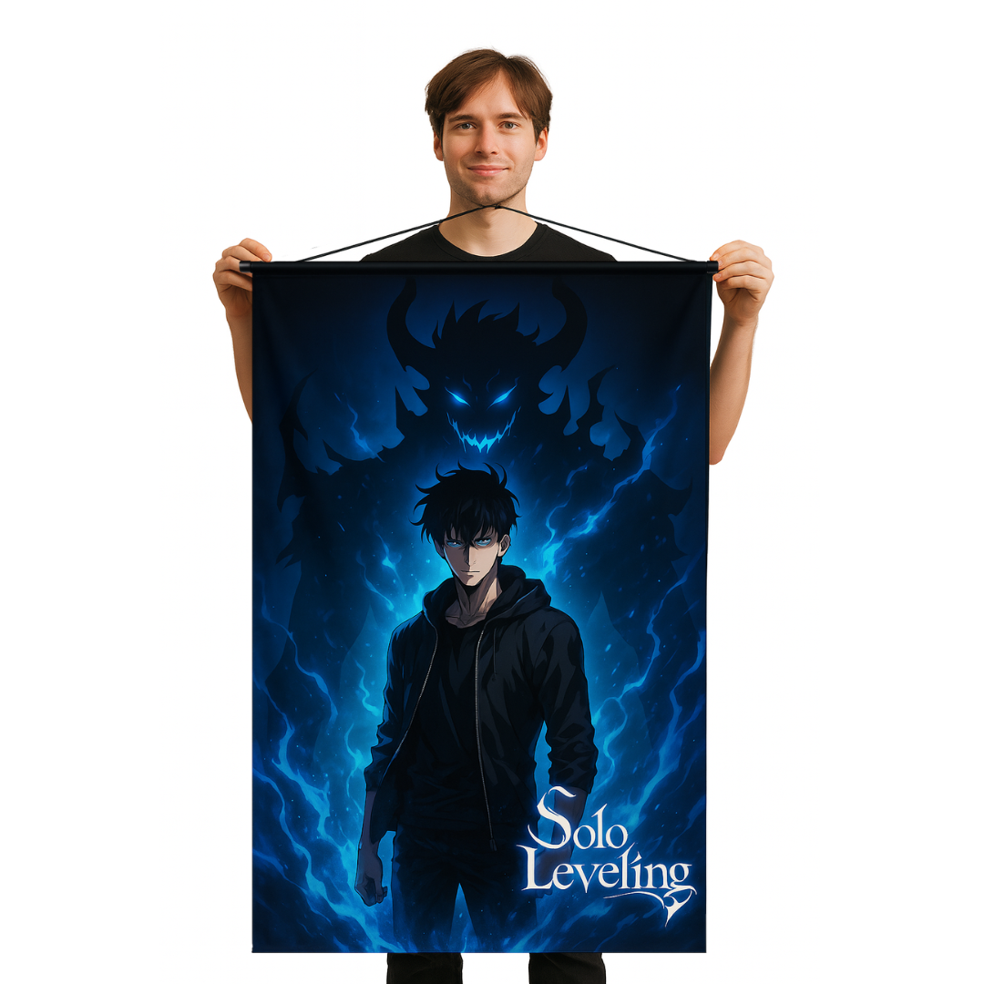 Sung Jin-Woo Flagga ”Skuggmonarken” – Solo Leveling™