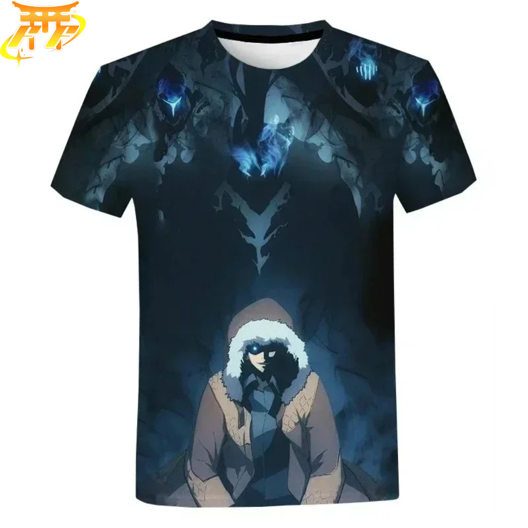Sung Jin-Woo "Skuggornas Kung" Tshirt - Solo Leveling™
