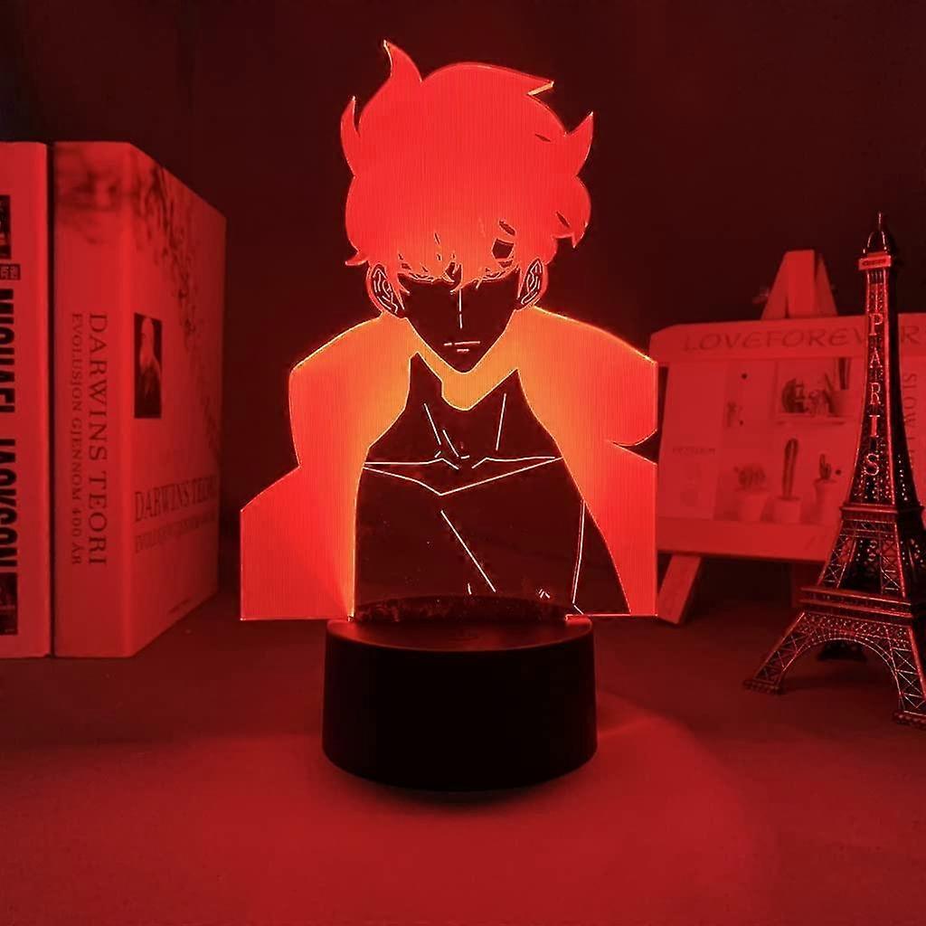 Sung Jin Woo byst 3D-lampa – Solo Leveling™