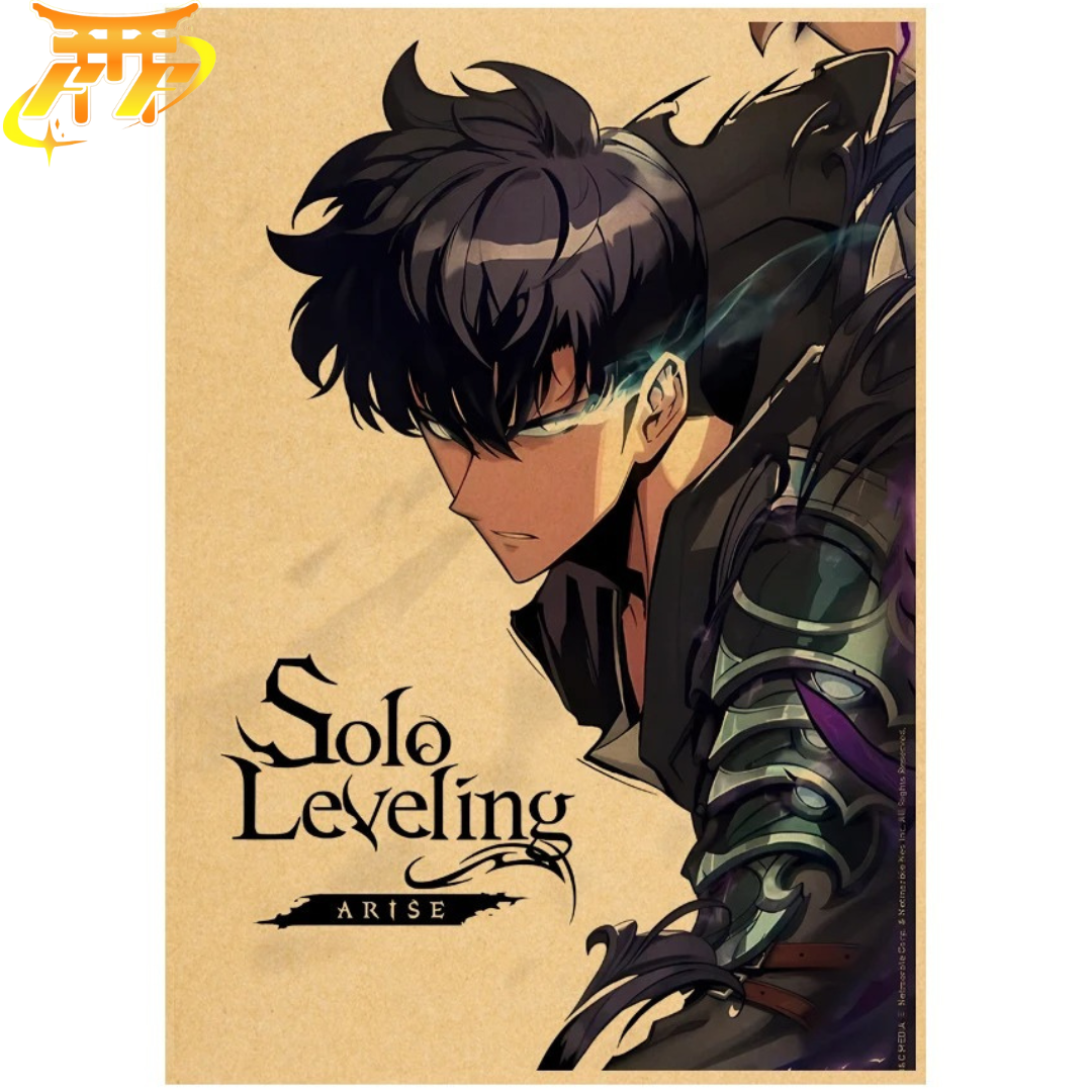 Sung Jinwoo "Arise" Poster – Solo Leveling™