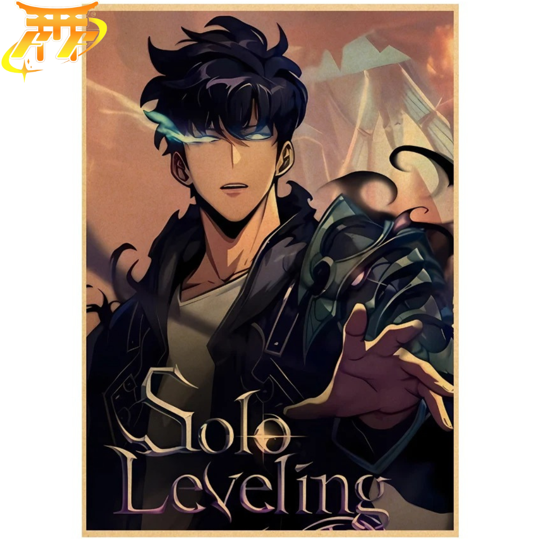 Sung Jinwoo "Skuggornas Befäl" Poster – Solo Leveling™