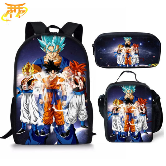 Super Goku ryggsäck med pennfodral och axelväska – Dragon Ball Z™