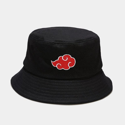 Svart Akatsuki Bucket Hat - Naruto Shippuden™