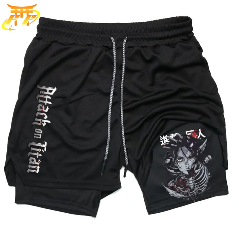 Svart Founding Titan Shorts – Attack on Titan™