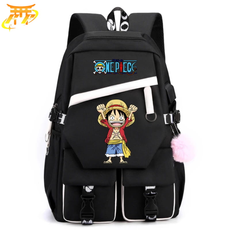 Svart Luffy Ryggsäck - One Piece™