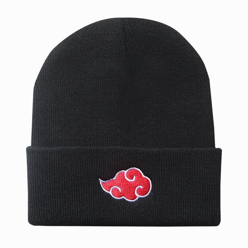 Svart/Vit Akatsuki Mössa - Naruto Shippuden™