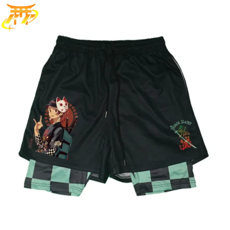 Tanjiro Besvärjelsemask Shorts – Demon Slayer™