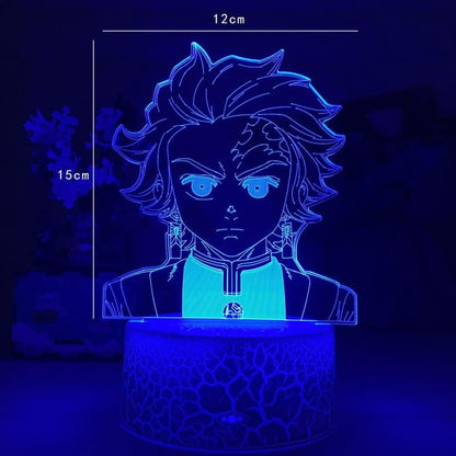 Tanjiro Kamado 3D-lampa – Demon Slayer™