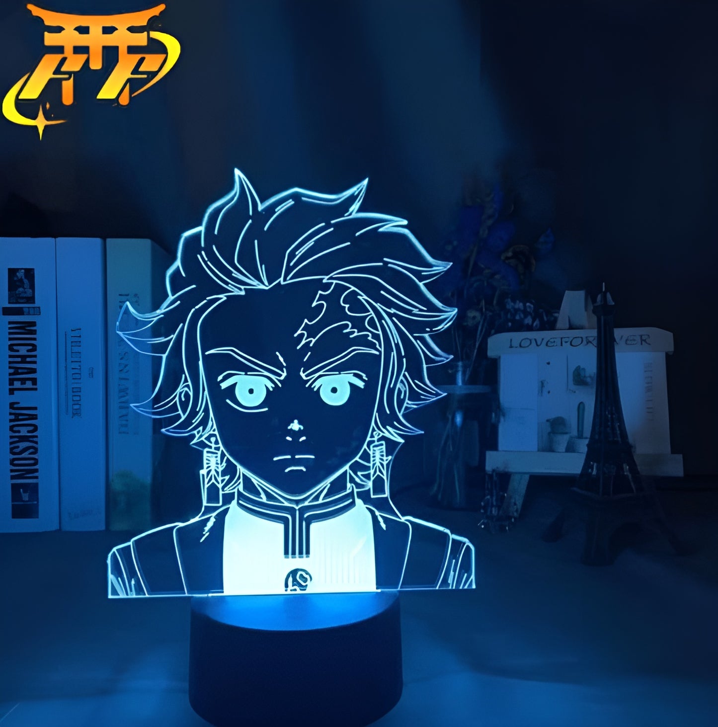 Tanjiro Kamado 3D-lampa – Demon Slayer™