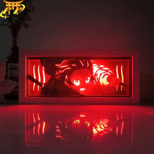 Tanjiro “Solgudens dans” 3D-nattlampa – Demon Slayer™