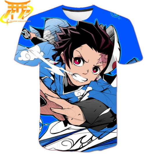 Tanjiro "Vatten" Tshirt - Demon Slayer™