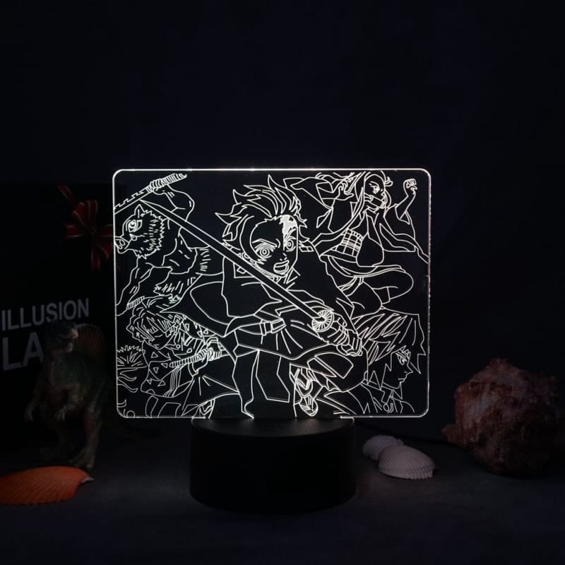 Tanjiros team 3D-lampa – Demon Slayer™