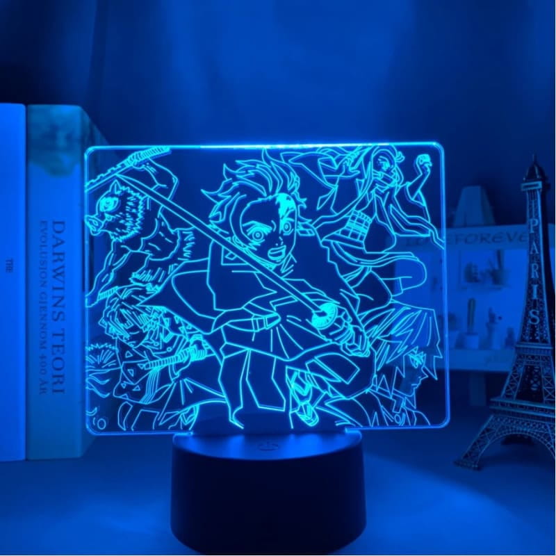 Tanjiros team 3D-lampa – Demon Slayer™