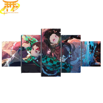 Tavla Nezuko och Tanjiro – Demon Slayer™
