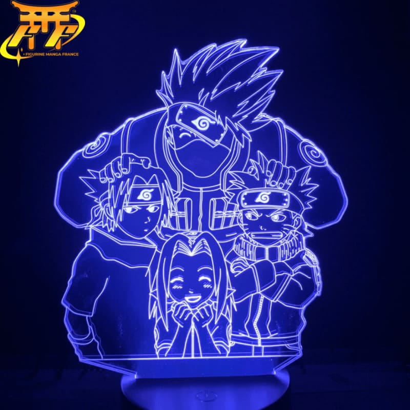 Team 7 3D-lampa - Naruto Shippuden™